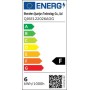 Cadena de Luces LED Exterior, 20M - 65FT Guirnalda Luces Exterior con Mando a Distancia & Regulables G40 Bombillas, IP44