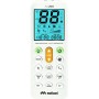 Meliconi AC 200 – Universal Remote Control for Air Conditioners, Compatible with Most Brands, Backlit Display, Torch Function,