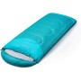Coolzon Saco de Dormir Adulto para 3-4 Estaciones, Impermeable Ultraligero Saco de Dormir Niños Acampada Portátil
