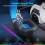 Fachixy Cascos Gaming Inalámbricos para PC, PS5, PS4, Auriculares Gaming Inalámbricos de 2,4GHz Wireless+Bluetooth - Baja