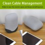 honecumi Soporte de pared para Google Nest Audio | Google Nest Audio Soporte de escritorio para altavoces | Soporte de pared