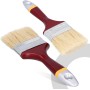 Brocha Pintura Plana 38 mm Pincel Multiusos para Pintura Barniz Laca Pincel Detallado Resistente Duradero Ideal para Acabados