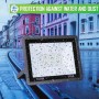 CLAR - Foco LED Exterior 10W, Proyector LED Interior/Exterior, Luz Impermeable (Pack 2)