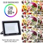 CLAR - Foco LED Exterior 10W, Proyector LED Interior/Exterior, Luz Impermeable (Pack 2)