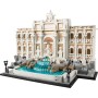 LEGO Architecture Fontana di Trevi Maqueta para Construir para Adultos, Monumento Italiano de Fuente Barroca y Minifiguras,