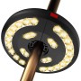 Luces para Sombrillas, Eletorot Luz Sombrilla Exterior 3 Modos de Iluminación USB Recargable Lámpara Paraguas Para Piscina,