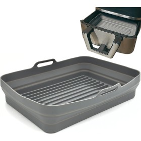 Rectangular Silicone Air Fryer Mold Compatible with Cecofry Advance 9000 Window and CECOFRY DUAL 9000 (29.5cmX22.5cm) Air Fryer