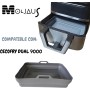 Rectangular Silicone Air Fryer Mold Compatible with Cecofry Advance 9000 Window and CECOFRY DUAL 9000 (29.5cmX22.5cm) Air Fryer
