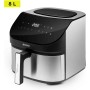 Sogo Air Fryer with 9L Capacity and 1750W Power - Air Fryer with 2 Compartments Ideal for Making Any Type of Food - Airfryer