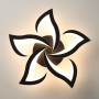 Comely Lamparas de Techo, Modernas Plafon LED 60W 6750LM, Blanco frío 6500K, Diseño Forma de Flor Lampara de Techo Para