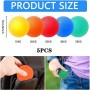 Set de 5 Pelota Antiestres Bola para Rehabilitación Fortalecedores de Mano, Pelota Rehabilitacion Mano con Diferentes Grados de