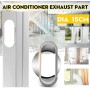 Portable Air Conditioner Window Kit, Air Conditioner Window Adapter, Adjustable Window Sealed Plate for Mobile Air Conditioner,