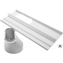 Portable Air Conditioner Window Kit, Air Conditioner Window Adapter, Adjustable Window Sealed Plate for Mobile Air Conditioner,
