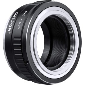 K&F Concept - Adaptador de Enfoque Manual, Compatible con Objetivos Lentes M42 y Cuerpos de Cámara Sony Alpha NEX E-Mount Cámara