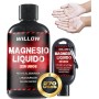 Willow ® Magnesio Líquido 250ML + 50ML | Magnesio Escalada | Tiza Líquida | Agarre Crossfit | Liquid Chalk | Calistenia Gym