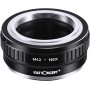 K&F Concept - Adaptador de Enfoque Manual, Compatible con Objetivos Lentes M42 y Cuerpos de Cámara Sony Alpha NEX E-Mount Cámara
