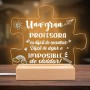 Rebundex Regalos para Profesoras Luz Nocturna Led Regalo Profesora Profesor Regalos Originales para Profesores Regalo Maestra