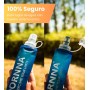 DORNNA® – 2X1 Soft Flask, Botella de Hidratación BPA FREE para Running, Bolsa de Hidratación Deportiva, Botella de Agua