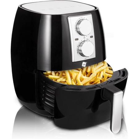 NK Digital Oil-Free Fryer 2L – Hot Airfryer, Easy to Use, 6 Programs, Non-Stick Coating, 1000W, Temperature Adjustable up to