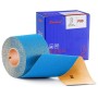 SpeTool Rollo de papel de lija de 70 mm x 8 m, grano 240, PSA Langbahn - Rollo de papel de lija autoadhesivo de óxido de