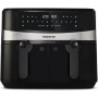 Taurus - Oil Free Air Fryer Digital Duo 9L | 2,600W | Double Basket 4.5L | 12 Preset Programs | Digital Timer 60 mins | Touch