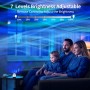 Fokky Proyector de Galaxias y Estrellas Real, Proyector Estrellas Recargable con 16 Efectos de Iluminación y Control Remoto, Luz