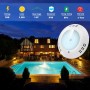 LyLmLe Foco LED Piscina Relleno de Resin,35W Lámpara Piscina para Superficie extraplano Azules Puras,1100lm, Ángulo 140°, IP68