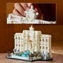 LEGO Architecture Fontana di Trevi Maqueta para Construir para Adultos, Monumento Italiano de Fuente Barroca y Minifiguras,