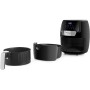 Orbegozo Fdr 65 Oil-Free Fryer, 4 Litres, Adjustable Thermostat, Timer, 12 Preset Programs, Removable Bucket, BPA and Pfoa Free,