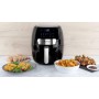 Orbegozo Fdr 65 Oil-Free Fryer, 4 Litres, Adjustable Thermostat, Timer, 12 Preset Programs, Removable Bucket, BPA and Pfoa Free,