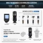 NEEWER Z2 PRO-S 2.4G TTL Flash Cabeza Redonda Speedlite Compatible con Sony, Inalámbrico Compatible con Godox, 76Ws 1/8000s HSS,