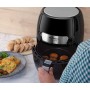 Orbegozo Fdr 65 Oil-Free Fryer, 4 Litres, Adjustable Thermostat, Timer, 12 Preset Programs, Removable Bucket, BPA and Pfoa Free,