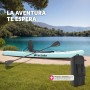 tectake® Tabla de Paddle Surf Hinchable Con Remo 2 en 1, Asiento de Kayak, Bomba de Aire, Mochila de Transporte y Accesorios