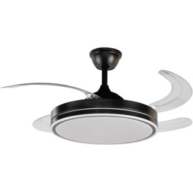 TODOLAMPARA.COM VENTILADOR DE TECHO DC CON LUZ LED REGULABLE TRACE RETRACTIL 4 ASPAS - Temporizador, Control Invierno Verano, 3
