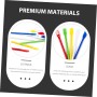 OATIPHO Varillas De Plástico Para Remover Pintura Herramientas Para Barra De Color De