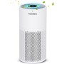 FAMOOKLAN Allergic Air Purifier with H13 HEPA Filter, Air Quality Indicator, 5 Speed Levels, Removes 99.97% of Odors, Dust and