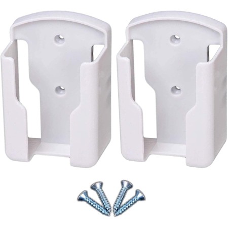 MEIRRAI 2 Pieces Remote Control Holder, Universal Self Adhesive Wall Organizer for Air Conditioning and Refrigerator, Remote