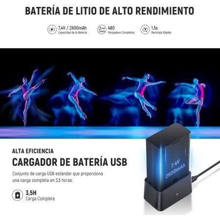 Estación de Carga Solo de PowerA para Control inalámbrico DualSense: Blanco, Carga del Mando DualSense, Carga, Sony Playstation,