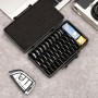 KIWIFOTOS Funda de Transporte de batería de Gran Capacidad, 42 Ranuras para baterías CR2032, CR2016, CR2025, CR2320, CR2325,