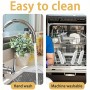 Air Fryer Grates, Air Fryer Stackable Grates, Square Air Fryer Grate, 3 Stackable Dehydrator Grates, Air Fryer Grill for