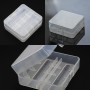 WYAN 9 Pcs 26650 Caja de Batería de Plástico,Contenedor de Caja de batería, Para guardar y organizar las pilas