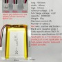 Fayerkar Batería de polímero de litio recargable 974058 de 3,7 V, 3000 mAh, repuesto para productos electrónicos de bricolaje