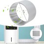 JOYUE Adapter for Portable Air Conditioning Pipe, Window Air Conditioning Pipe Adapter, ABS Air Conditioning Pipe Connector,