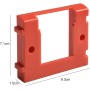 Juego de 6 soportes de pared para batería Einhell Power X-Change, baterías seguras con sistema de montaje en pared eficiente,