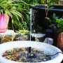 Fuente Solar Jardin Exterior 2.5w, Bomba De Agua Solar Para Estanque, Bomba Fuente De Agua Solar, Fuente Solar Para Estanque