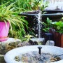 Fuente Solar Jardin Exterior 2.5w, Bomba De Agua Solar Para Estanque, Bomba Fuente De Agua Solar, Fuente Solar Para Estanque