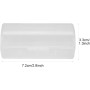 2PCS 26650 Caja de Almacenamiento de baterías, Cubierta Protectora de baterías a Prueba de Agua, Soporte para Estuche