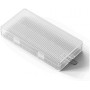 8 Celda 18650 Case De Almacenamiento De Batería De Plástico Con Soporte De Gancho Impermeable Transparente Transparente
