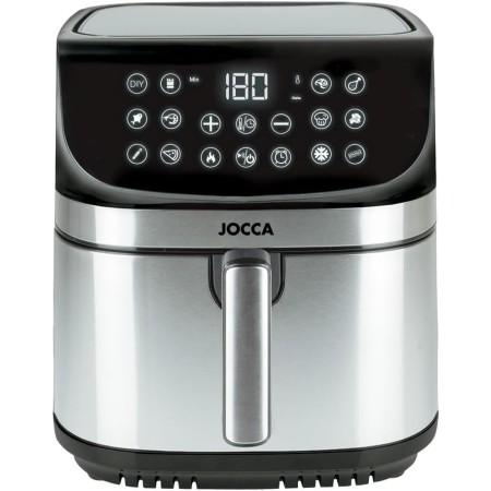 JOCCA - 9L Hot Air Fryer | Oil Free Fryer 9 Litres| Large Capacity Air Fryer | Timer| Adjustable Temperature| Healthy Cooking|