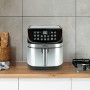 JOCCA - 9L Hot Air Fryer | Oil Free Fryer 9 Litres| Large Capacity Air Fryer | Timer| Adjustable Temperature| Healthy Cooking|